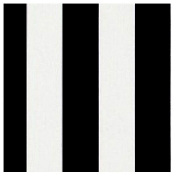 أقمشة Sunbrella Yacht Stripe Black المقاومة للماء والشمس - 3740 - 5.2M