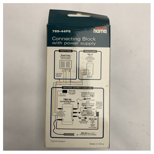 Морський ІЧ-з'єднувальний модуль Xantech 789-44 для надійних багатозонних інфрачервоних систем управління