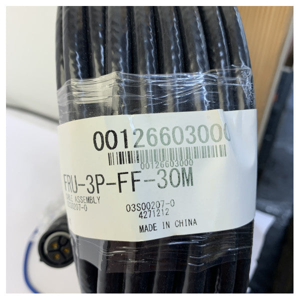 Furuno FRU-3P-FF-30M DRS4 Radar Antenne Cable Black - 00126603000