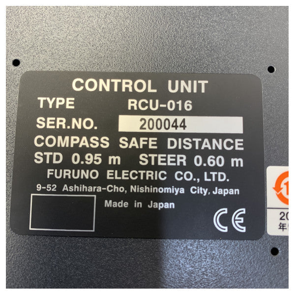 Furuno RCU-016B Marine Radar Navigation Control Unit - 00003428600