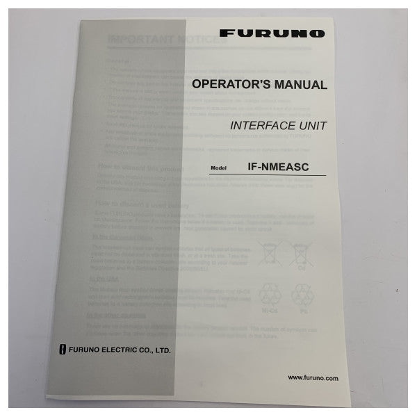 Furuno IF-NMEASC-E NMEA Interface Module - Marine Electronics - 00001146900