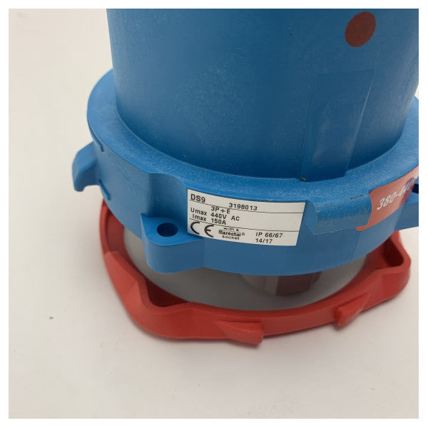 Marechal Marine Grade 4-полюсен електрически съединител 380-440V 150A IP67 DS9 водоустойчив за морска употреба - 3198013