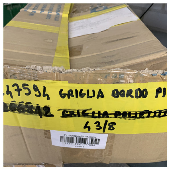 Durable Marine Pool Edge Grill - UV-Resistant, Anti-Slip Drainage for Boat and Yacht Swimming Pools