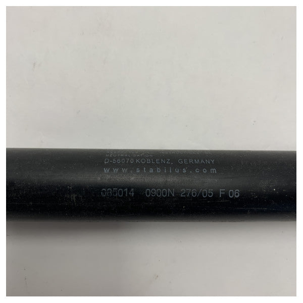 Högkvalitativ marin gasfjäder 900N - Hållbart, väderbeständigt gasfjäderben i metall 27,6 cm