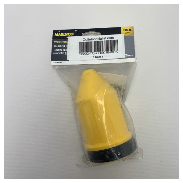 Osłona złącza zasilania z lądu Marinco 32A odporna na warunki atmosferyczne - 7715CRNXPK