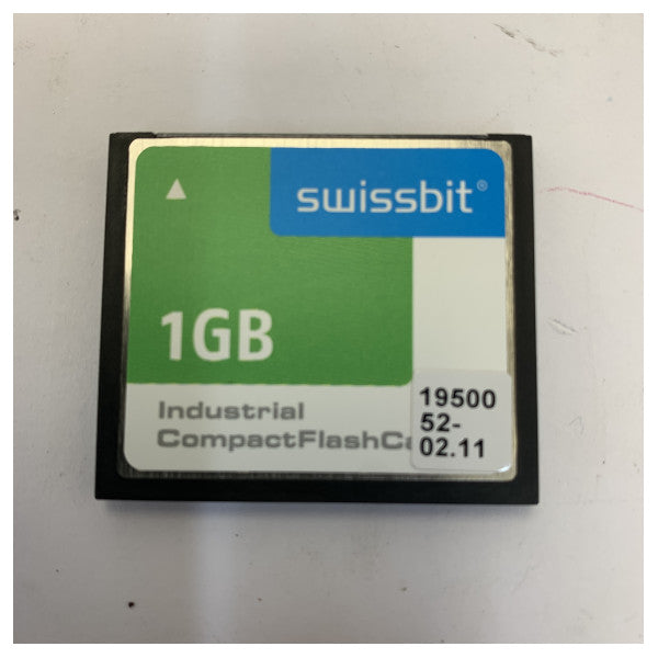 Swissbit 1950052 - Промислова картка CompactFlash 1 ГБ для морської електроніки
