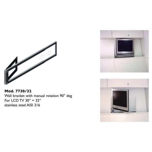 海とシンフォニー 7730 シリーズ テレビ壁ブラケット 90 度 32 インチ