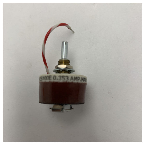 Potentiometer tal-Marin ta' 100 Ohm ta' Kwalità Għolja - Resistor Aġġustabbli Durabbli għall-Iżviluppi Elettriċi fuq Bastimenti