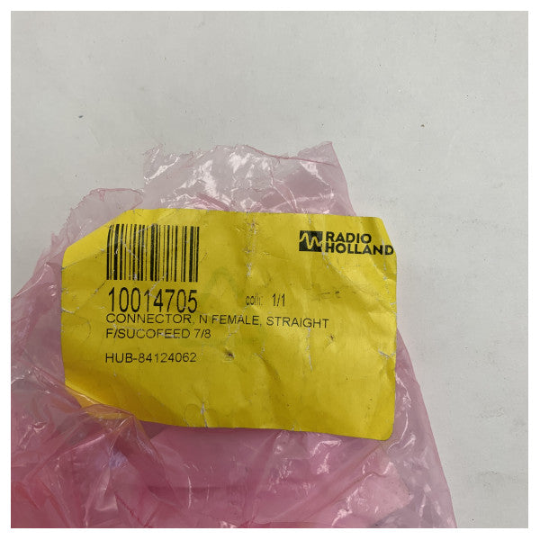 Huber+Suhner N-Type RF-Buchse für SUCOFEED 7/8 Kabel Marineanwendungen