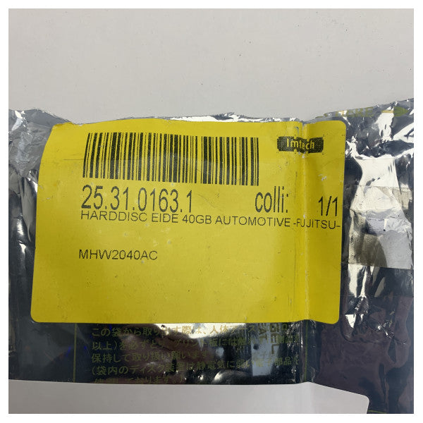 قرص صلب Fujitsu بسعة 40 جيجابايت وقياس 2.5 إنش EIDE - MHW2040AC