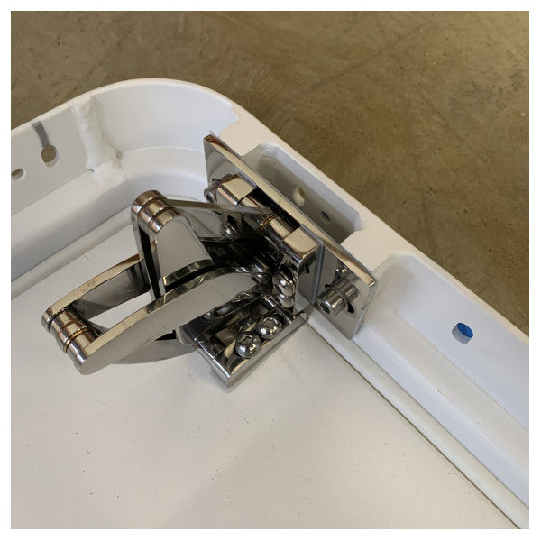 CRN beyaz kaplamalı paslanmaz çelik erişim kapağı - 425478