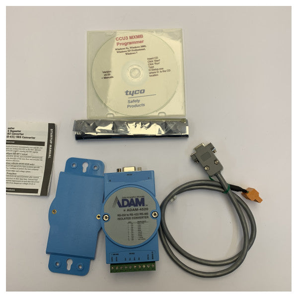 Tyco CCU3-C-MXMB Program / Interface Cable Kit Blue - 557.201.504