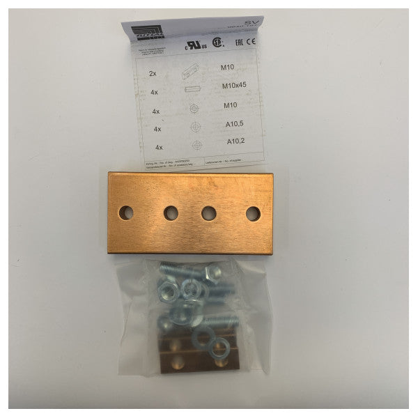 Rittal SV-9640-191 Railkoper Aansluitblok - Koperen Busbar Connector