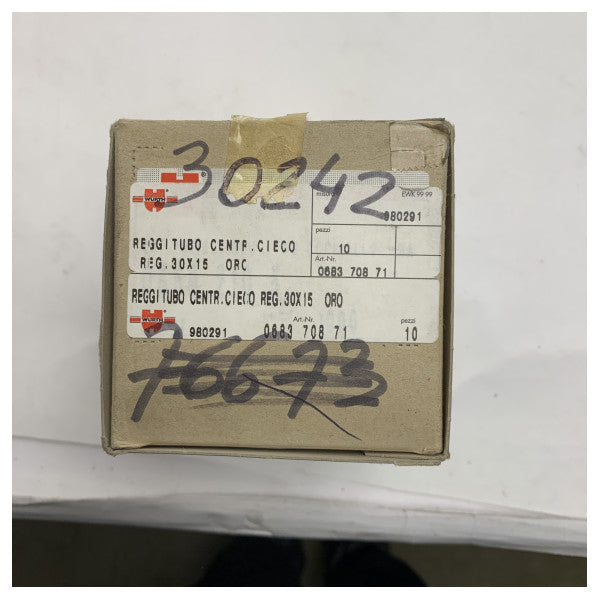 Wurth Marine Kvalitet Messing Rørholder for 30mm Rør - 0683 708 71