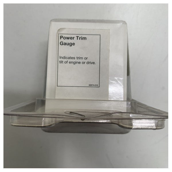 Mercury Mercruiser Engine Trim Indicator Display Black-79-859693-A1