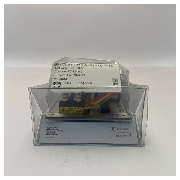 ブルーシー 8ポジション DC分電盤 12V - 8023-BSS