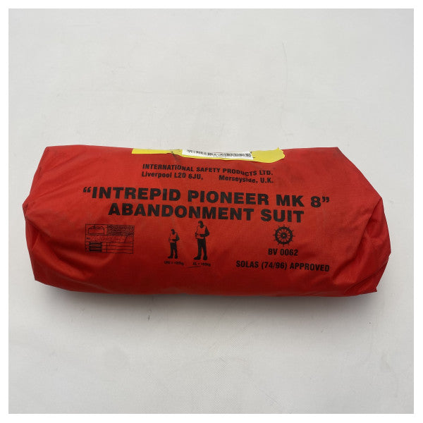 Fato de imersão Pioneer MK8 de alta qualidade da Ocean Safety para segurança marítima e proteção em águas frias