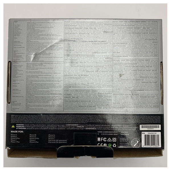 Fusion MS-BB100 - Sistema di intrattenimento marino Black Box con controllo fusion-link