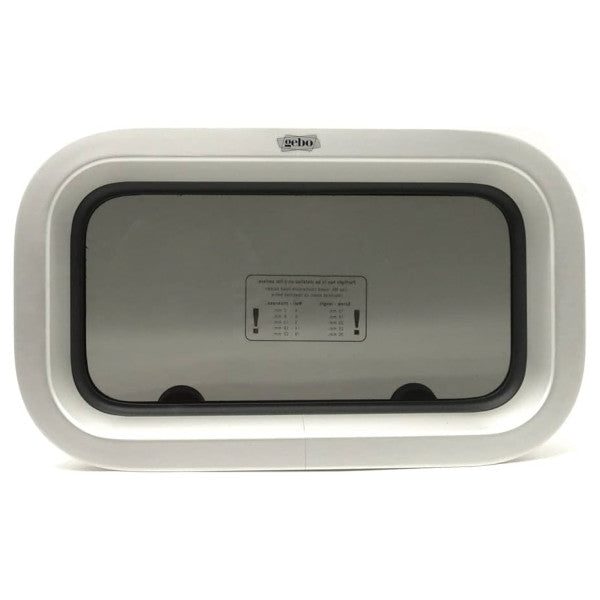 Gebo aluminium opening porthole 375 x 215 mm - 81.00.30.00