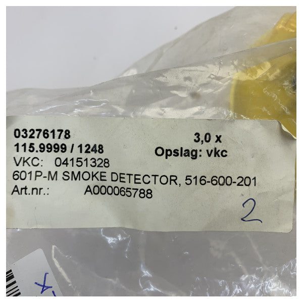 Tyco 601P-M Optical Smoke Detector for Marine - 516-600-201