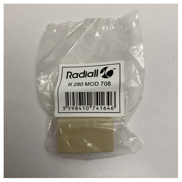 Adaptador de conector de datos RJ45 hembra a hembra Radiall