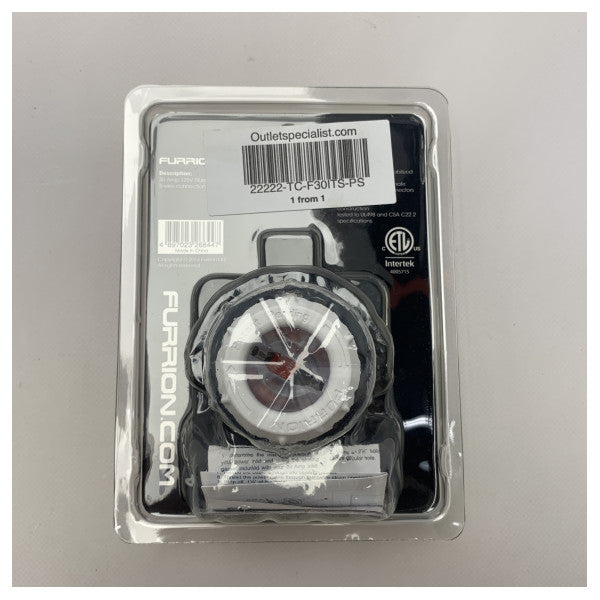 Furrion 30A fyrkantigt RV-strömuttag 115V - F30ITS-PS