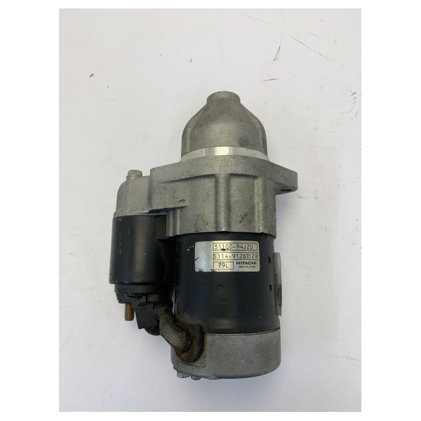 Стартерен мотор Hitachi S114-912B за извънбордов двигател Suzuki DF 9.9-75 к.с.