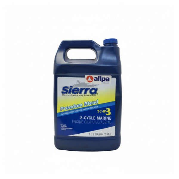 Allpa TC-W3-2 Marine Twostroke Oil - 2-Cycle Engine Oil for Outboard Engines
