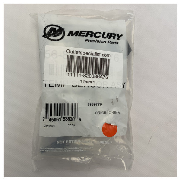 Mercury Mercruiser SmartCraft -lämpötila-anturi - 820386A76