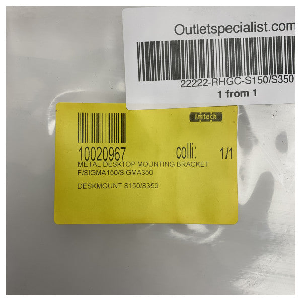 Radio Zeeland Sigma monteringsbrakett 3F for Sigma150 og Sigma350 systemer