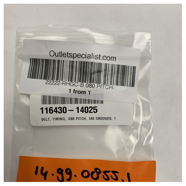 Cobham Sea Tel Replacement Pedestal Belt kit for USAT 30 - 116430-1402