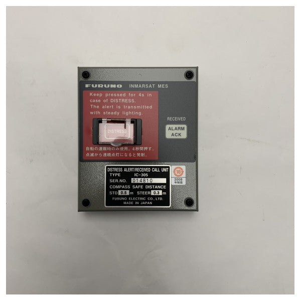 Furuno IC-305 Inmarsat C Mes Distress Alert / Felcom 15 ve 18 için Alınan Çağrı Ünitesi