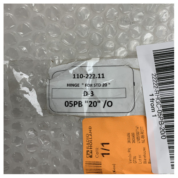 Hinge de Gyrocompas Raytheon Anschutz pour Standard 20 – 110-222.11