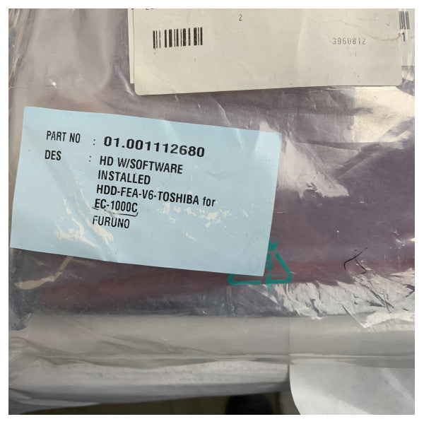 Furuno EC-1000C için Toshiba Deniz Sert Diski