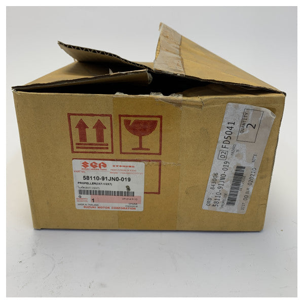 Suzuki 7.5 x 7 Außenbordmotor Propeller - 58110-91JN0-019