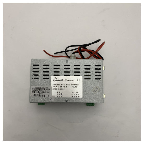 Raytheon Anschutz Dual RS422 til RS232-konverter 12-24V DC
