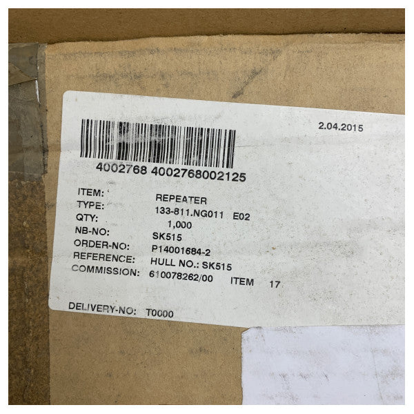 Raytheon Anschutz Marine Signal Repeater 133-811.NG011