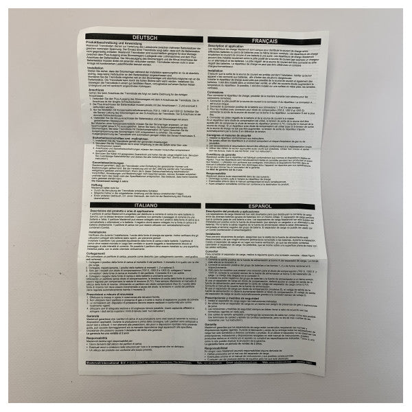 MasterVolt BI1202 -S Batteri Insolator - 83012021