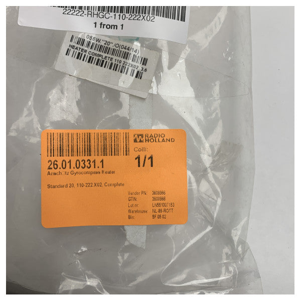 Raytheon Anschutz Standard 20 Komplett Varmer - 110-222.X02