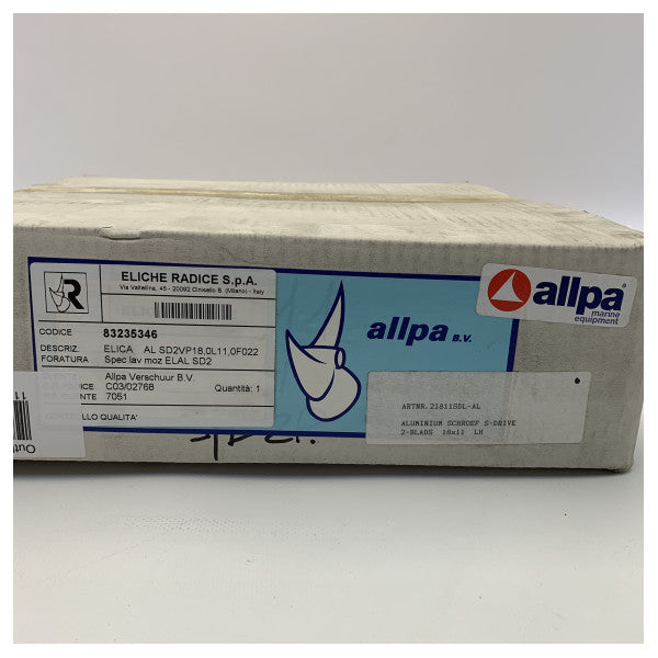 Eliche Radice 2-лопастен 11 x 18-инчов LH винт - 83235346