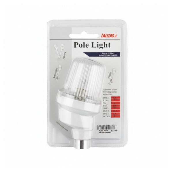 Lalizas 30273 Pole Navigation Light 53 cm White with Housing