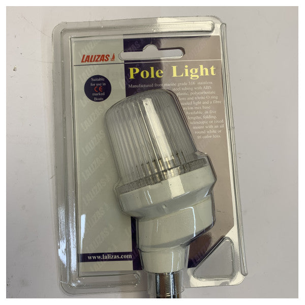 Lalizas 30273 Polnavigation Light 53 cm Weiß mit Gehäuse