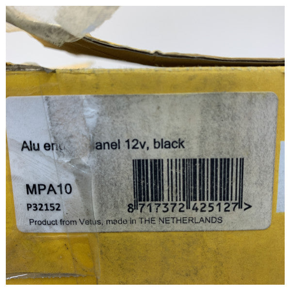 Vetus MPA10 Aluminium Inboard Motor Kontrollpanel