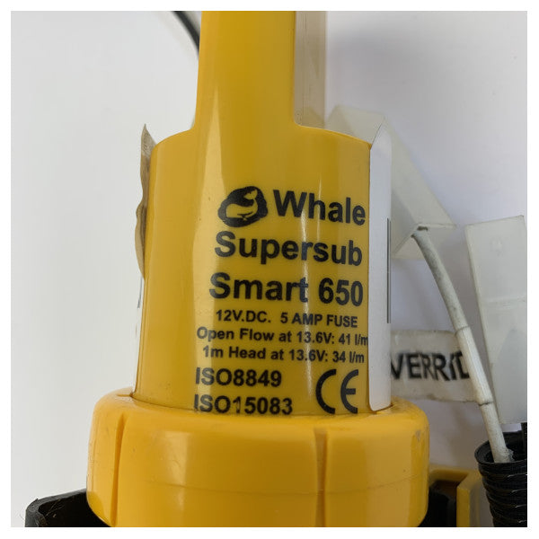 Whale SMART-650 Gulper Pompa di sentina Elettrica Automatica 12V 32L/m