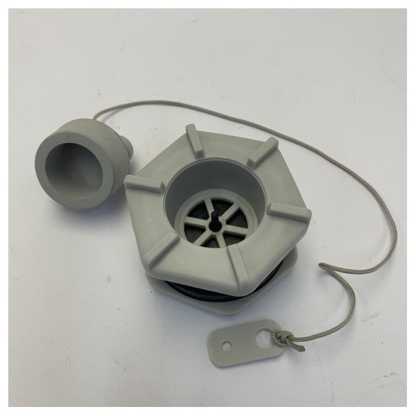 Tappo di drenaggio per gommoni gonfiabili Suzuki Bianco - 011006GR