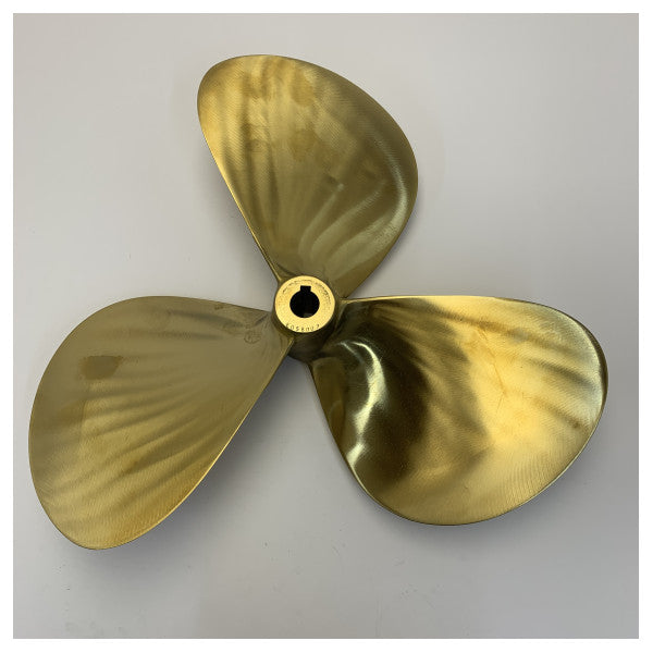 Vetus P3B 18 x 12R Propeller 3-Blade Brass Right Handed 30 mm