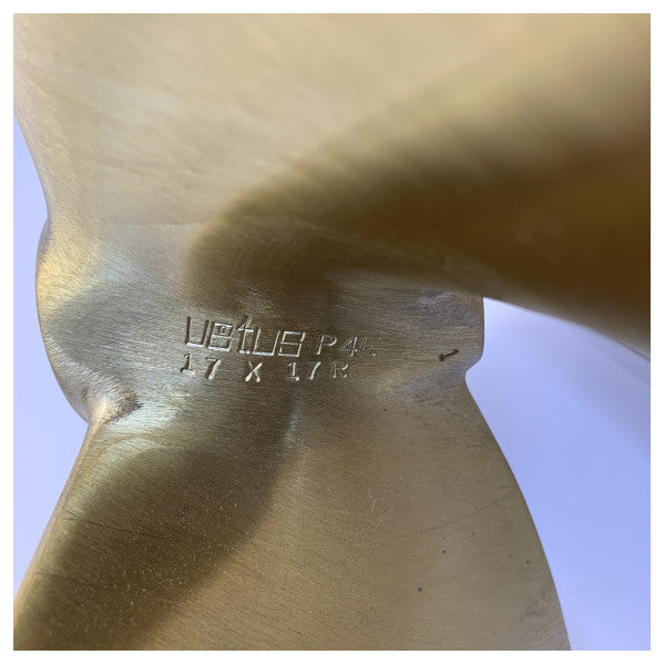Vetus P4E-17 X 17R Propeller 4-Blade Messing Højrehåndet 30 mm