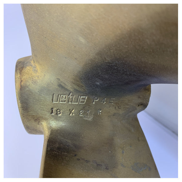 Vetus P4E-18 X 21 R Propeller 4-Blade Brass Id-Dritt 35 mm