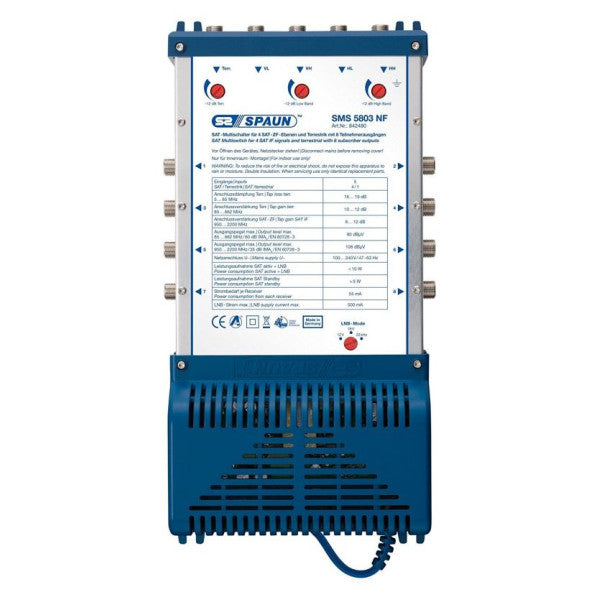 Spaun SMS 5803 NF 5 x 8 SAT мултипревключвател - 842480