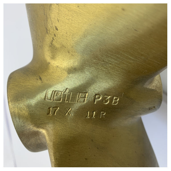 Vetus P3B-17X11R Propell 3-bladet Messing Høyrehendt 30 mm